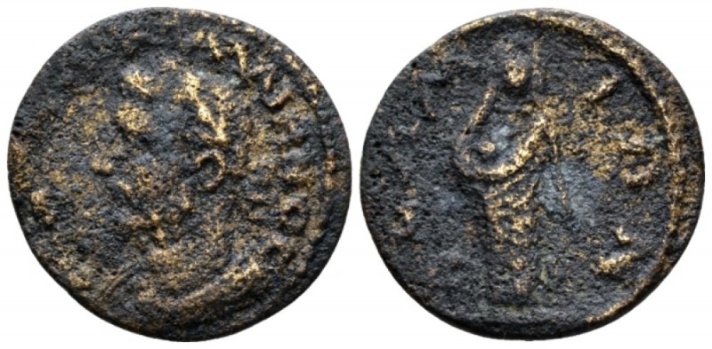 Ionia, Samos Gallienus, 253-268 Bronze circa 253-268, Æ 25mm., 5.62g. Laureate, ...