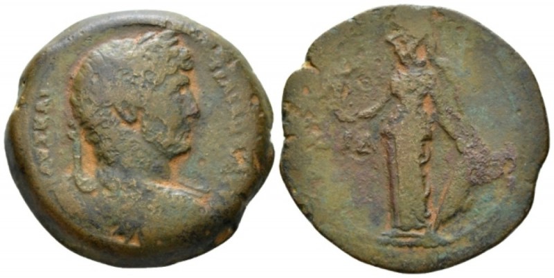 Egypt, Alexandria Hadrian, 117-138 Drachm circa 132-133 (year 17), Æ 34.5mm., 23...