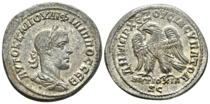 Philip II, 247-249 Tetradrachm Antioch (Seleucia and Pieria) circa 248-249, AR 2...