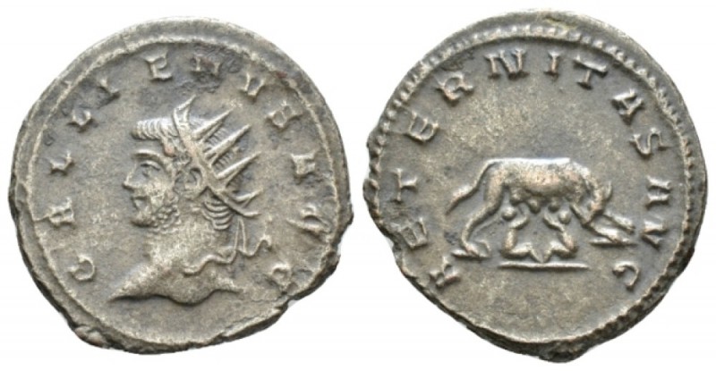 Gallienus, 253-268 Antoninianus Antioch circa 264-265, billon 20mm., 3.73g. Radi...