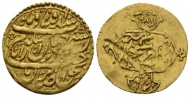 Islamic. No mint., Abbasid. Temp. al-Rashid Gold Dinar 175h, AV 18.9mm., 4.12g. citing the Governor Musâ. Fr. 5.

Very Fine.