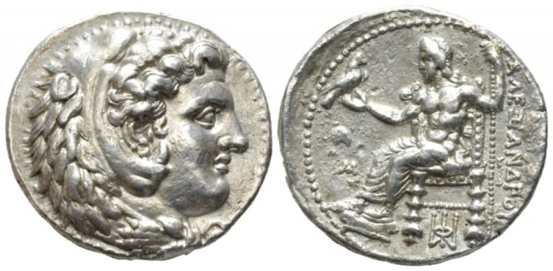 Kingdom of Macedon, Alexander III, 336 – 323 Babylon Tetradrachm circa 324-323, ...