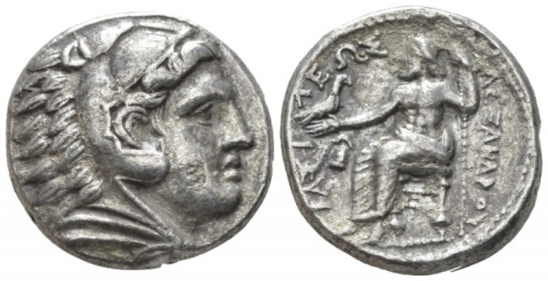 Kingdom of Macedon, Alexander III, 336 – 323 Amphipolis Tetradrachm circa 322-32...