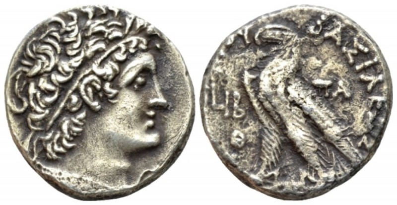 The Ptolemies, Cleopatra III and Ptolemy X, 107-101 Alexandria Tetradrachm circa...