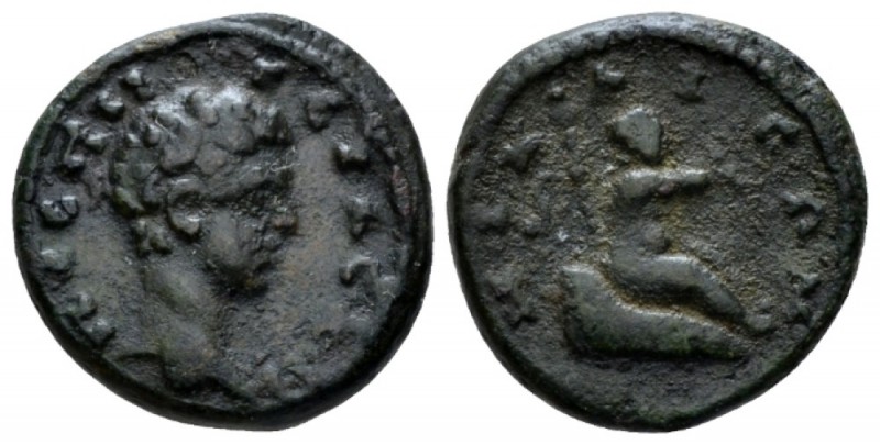 Bithynia, Nicaea Geta Caesar, 198-209 Bronze circa 198-209, Æ 17.5mm., 3.44g. Ba...