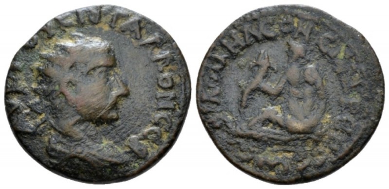 Phrygia, Philomelium Trebonianus Gallus, 251-253 Bronze circa 251-253, Æ 23mm., ...