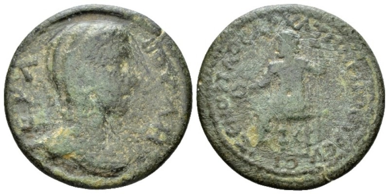 Phrygia, Temenothyrae Pseudo-autonomous issue. Bronze Time of Gordian III, Æ 21m...