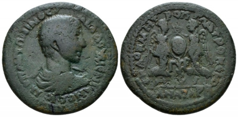 Cilicia, Anazarbus Diadumenian Caesar, 217-218 Bronze circa 217-218, Æ 30.7mm., ...