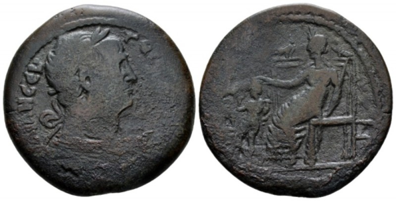 Egypt, Alexandria. Dattari. Trajan, 98-117 Drachm circa 113-114 (year 17), Æ 33m...