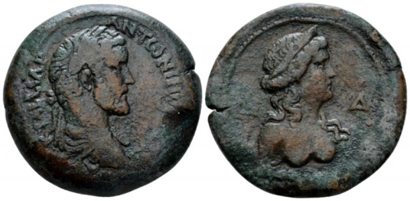 Egypt, Alexandria. Dattari. Antoninus Pius, 138-161 Drachm circa 140-141 (year 4...