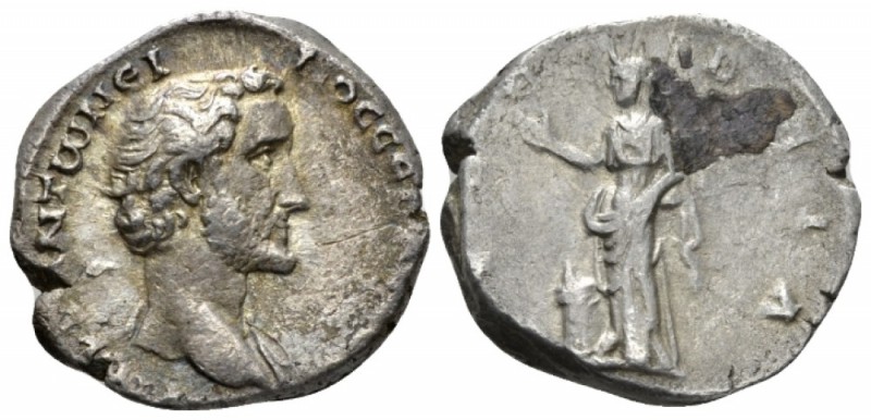 Antoninus Pius, 138-161 Didrachm Caesarea-Eusebia (Cappadocia) circa 138-140, AR...