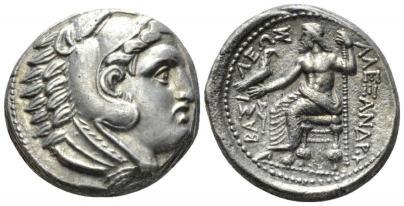 Kingdom of Macedon, Alexander III, 336 – 323 Amphipolis Tetradrachm circa 323-32...