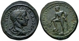 Moesia, Nicopolis ad Istrum Gordian III, 238-244 Bronze circa 238-244, Æ 27.1mm., 13.21g. Laureate, draped, and cuirassed bust r. Rev. Hermes standing...