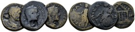 Bithynia, Nicaea Maximinus I, 235-238 Lot of 3 Bronzes circa 235-238, Æ 21mm., 20.42g. Lot of 3 bronzes.

About Very Fine.

 

In addition, winn...