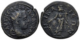 Bithynia, Nicaea Trebonianus Gallus, 251-253 Bronze circa 251-253, Æ 24.7mm., 7.24g. Radiate, draped and cuirassed bust r. Rev. Tyche standing l., hol...