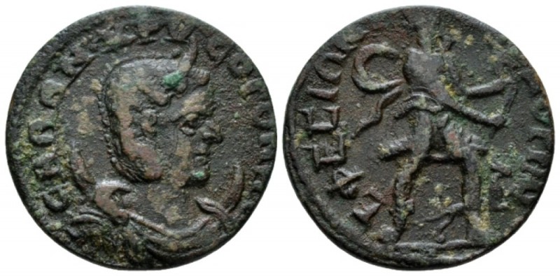 Ionia, Ephesus Salonina, wife of Gallienus Bronze circa 254-268, Æ 26.5mm., 8.90...