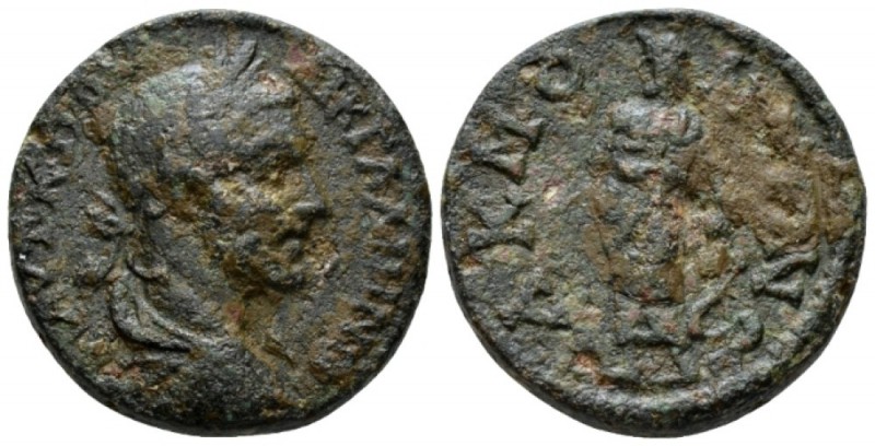 Phrygia, Acmoneia Gallienus, 253-268 Bronze circa 253-268, Æ 26.7mm., 17.10g. La...