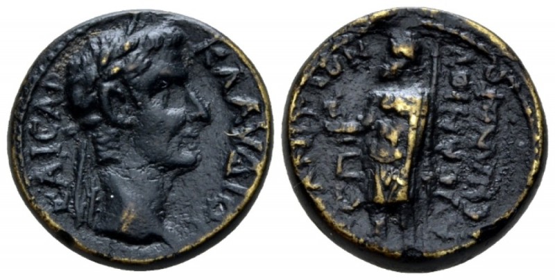 Phrygia, Aezanis Claudius, 41-54 Bronze circa 41-54, Æ 24.10mm., 5.09g. KΛAYΔIOC...