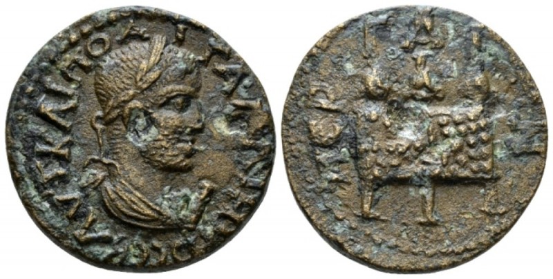 Pamphilia, Perge Gallienus, 253-268 10 Assaria circa 253-268, Æ 28mm., 16.47g. L...