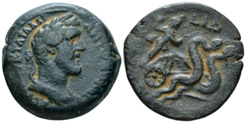 Egypt, Alexandria Antoninus Pius, 138-161 Drachm circa 150-151 (year 14), Æ 32.8...