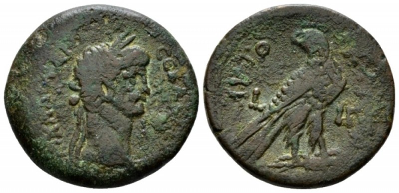 Egypt, Alexandria. Dattari. Claudius, 41-54 Diobol circa 52-53 (year 13), Æ 24.7...