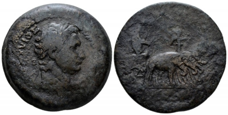 Egypt, Alexandria. Dattari. Domitian, 81-96 Drachm circa 93-94 (year 13), Æ 36.2...