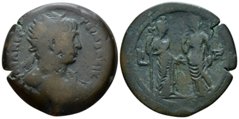 Egypt, Alexandria. Dattari. Trajan, 98-117 Drachm circa 114-115 (year 18), Æ 35m...