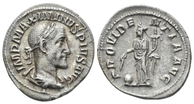 Maximinus I, 235-238 Denarius 235-236, AR 19mm., 2.69g. IMP MAXIMINVS PIVS AVG L...