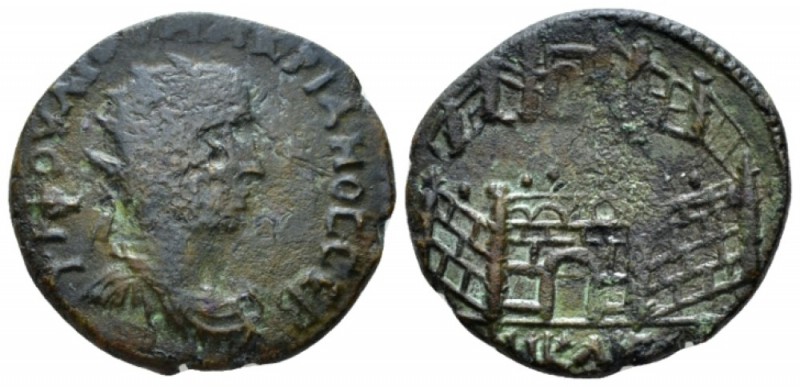 Bithynia, Nicaea Macrianus, 260-261 Reduced Octassarion circa 260-261, Æ 23mm., ...