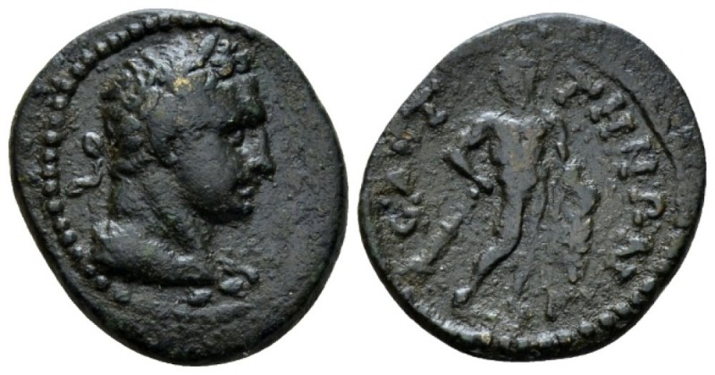 Lydia, Saitta Pseudo-autonomous issue Bronze 161-217 Time of M. Aurelius Caracal...