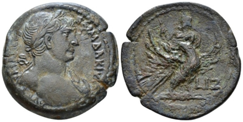 Egypt, Alexandria Trajan, 98-117 Drachm circa 113-114 (year 17), Æ 34.6mm., 21.4...