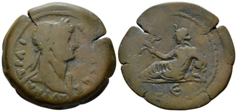 Egypt, Alexandria. Dattari. Hadrian, 117-138 Drachm circa 120-121 (year 5), Æ 35...