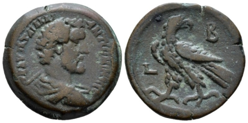 Egypt, Alexandria. Dattari. Antoninus Pius, 138-161 Diobol circa 138-139 (year 2...