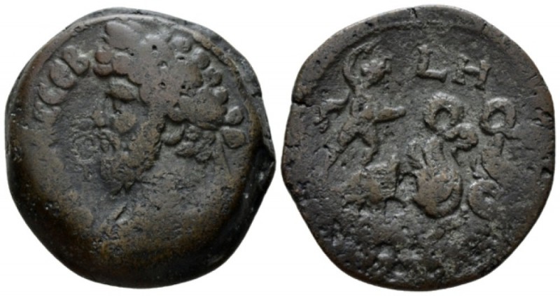 Egypt, Alexandria. Dattari. Lucius Verus, 161-169 Drachm circa 167-168 (year 8),...