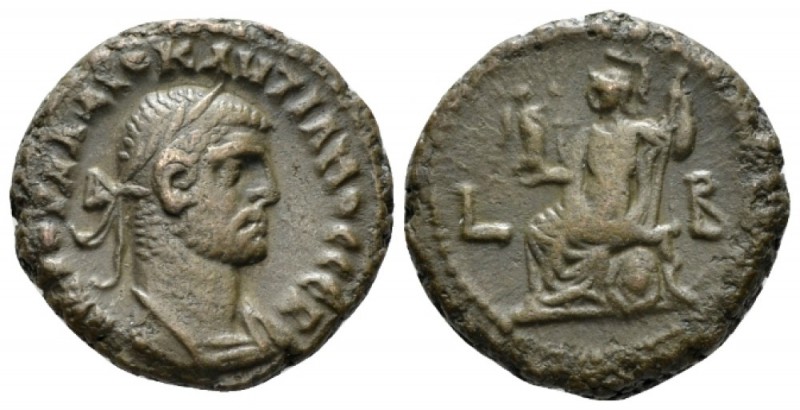 Egypt, Alexandria. Dattari. Diocletian, 284-305 Tetradrachm circa 285-286 (year ...