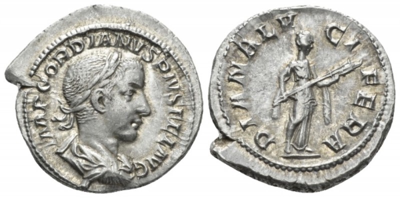 Gordian III, 238-244 Denarius circa 241, AR 20mm., 3.48g. Gordian III, 238 – 244...