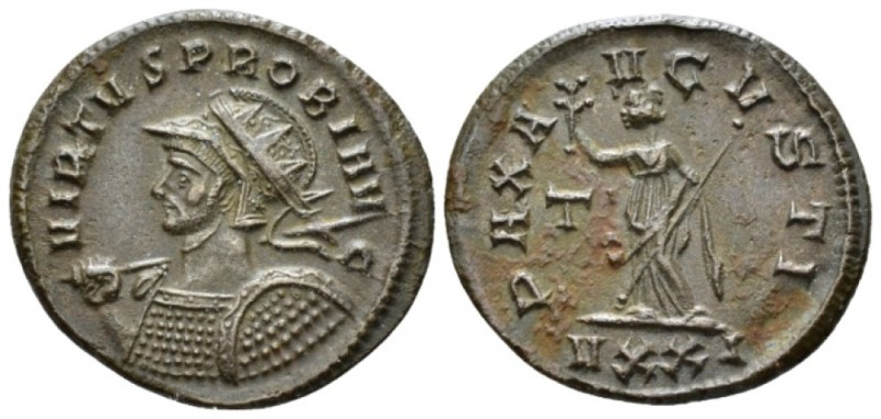 Probus, 276-282 Antoninianus Ticinum circa 278, billon 23mm., 3.71g. Radiate and...