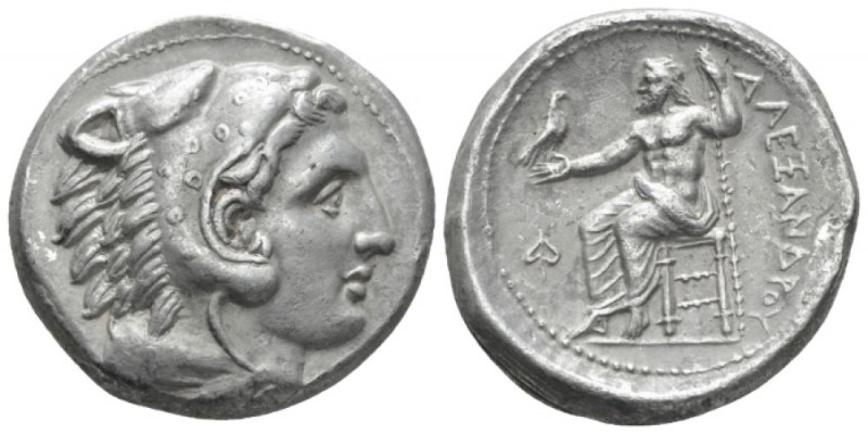 Kingdom of Macedon, Alexander III, 336 – 323 Amphipolis Tetradrachm circa 332-32...