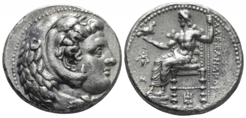Kingdom of Macedon, Alexander III, 336 – 323 Babylon Tetradrachm circa 324-323, ...