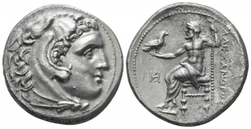 Kingdom of Macedon, Alexander III, 336 – 323 Miletus Tetradrachm circa 323-319, ...