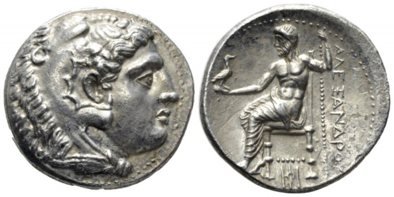 Kingdom of Macedon, Alexander III, 336 – 323 Sidon Tetradrachm circa 323-319, AR...