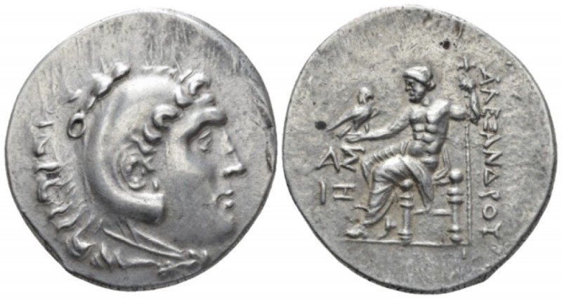 Kingdom of Macedon, Alexander III, 336 – 323 Aspendos Tetradrachm circa 212-184,...