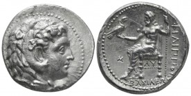 Kingdom of Macedon, Philip III Arridaeus, 323-317 Babylon Tetradrachm circa 323-317, AR 28mm., 16.81g. Kingdom of Macedon, Philip III, 323 – 317 Babyl...