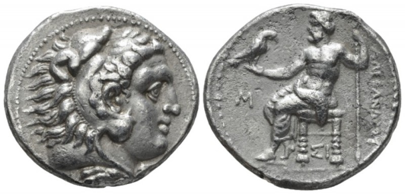 Kingdom of Macedon, Philip III Arridaeus, 323-317 Sidon Tetradrachm circa 322-32...