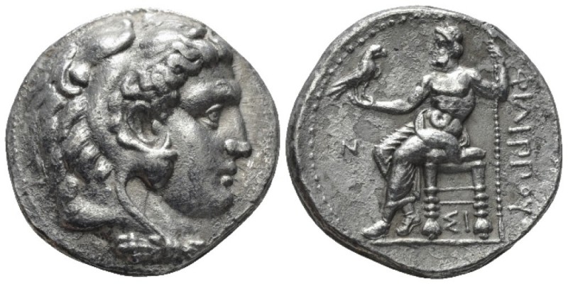 Kingdom of Macedon, Philip III Arridaeus, 323-317 Sidon Tetradrachm circa 321-32...