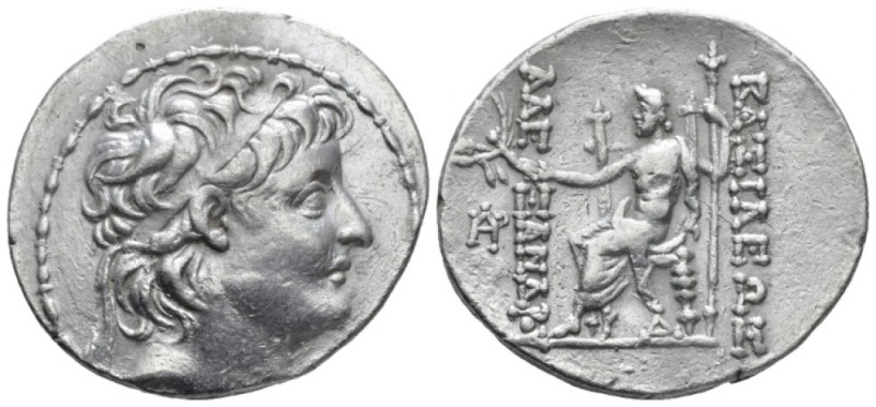 The Seleucid Kings, Alexander II Zabinas, 128-122 BC Antioch Tetradrachm circa 1...