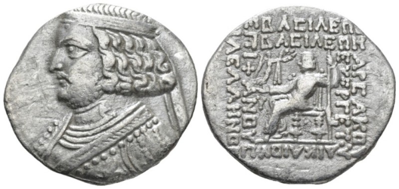 Parthia, Orodes II, 57-38 Seleucia on the Tigris Tetradrachm circa 57-38 BC, AR ...