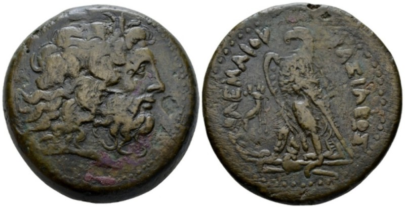The Ptolemies, Ptolemy IV Philopator, 222-205/4. Alexandria Bronze circa 225-205...