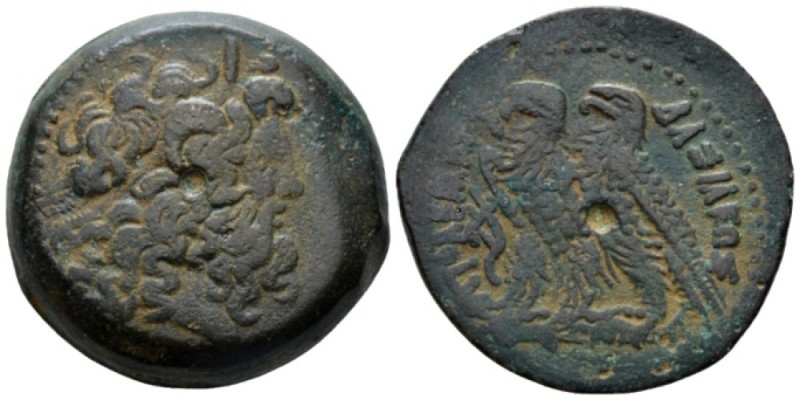The Ptolemies, Ptolemy V Epiphanes, 204-180 Alexandria Bronze circa 204-108, Æ 3...