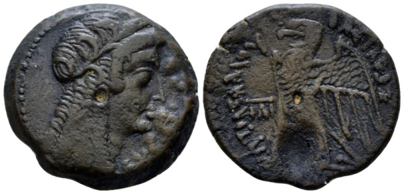 The Ptolemies, Ptolemy VI Philometor, 180-145. Alexandria Bronze circa 180-145, ...